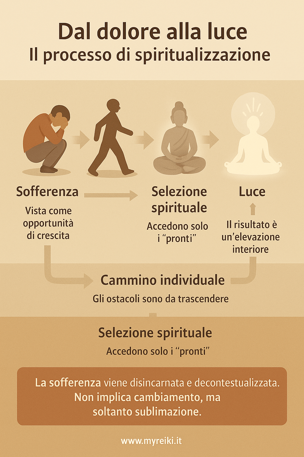 processo spiritualismo moderno evolutivo